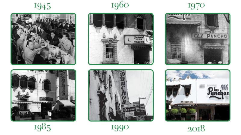 Restaurante Los Panchos nuestra historia desde 1945